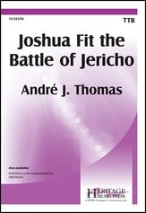 Joshua Fit the Battle of Jericho TTB choral sheet music cover